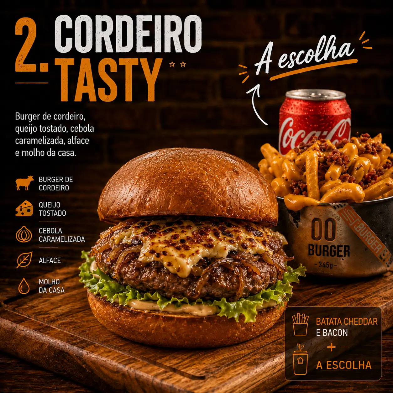 Combo Cordeiro Tasty