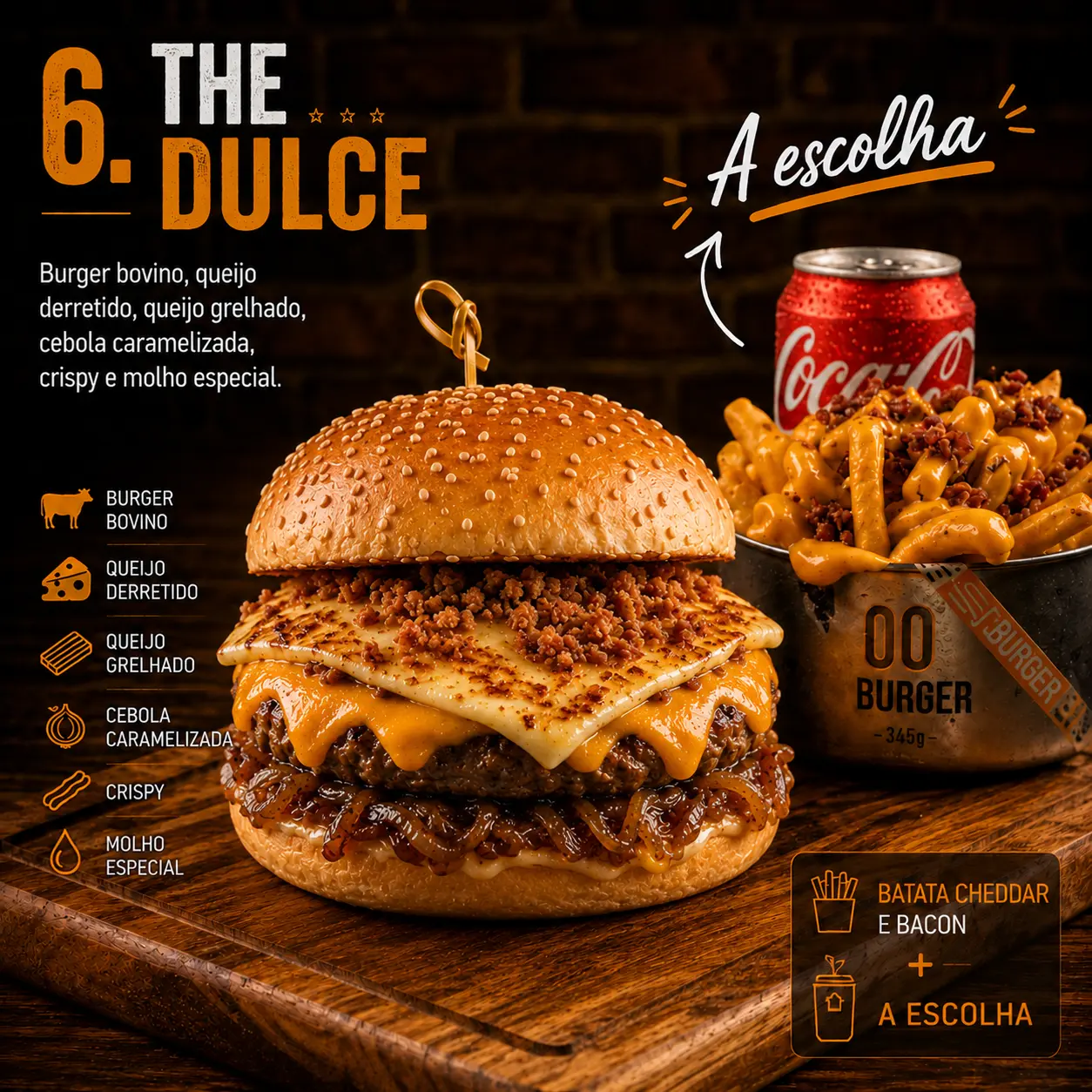 Combo The King Dulce